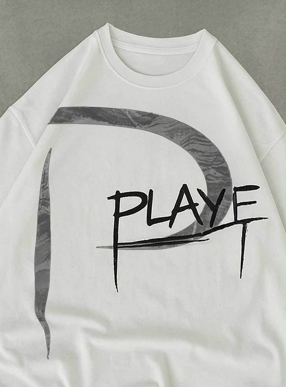 Printed Oversized T-Shirt 008