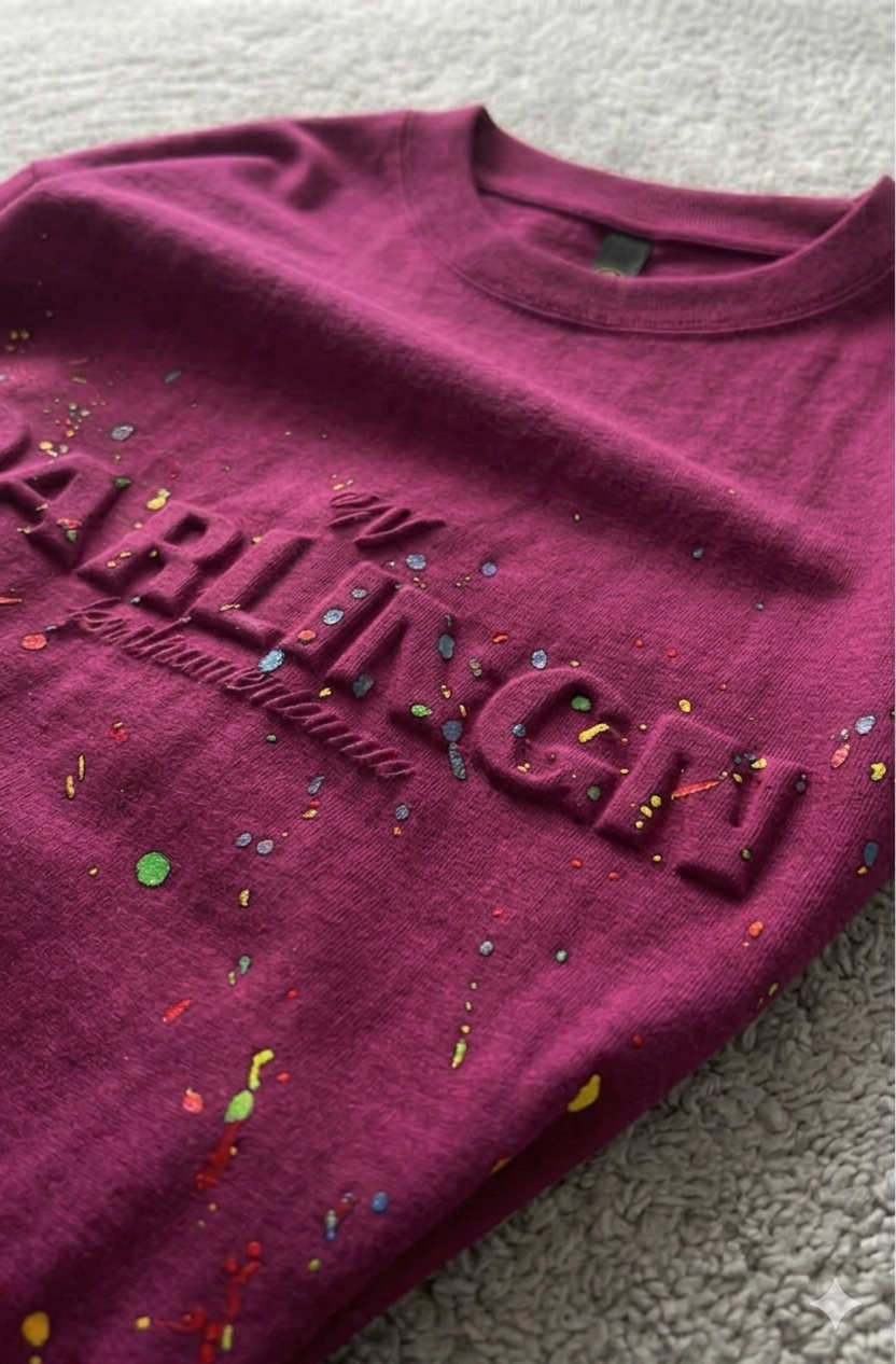 Printed Oversized T-Shirt 0018