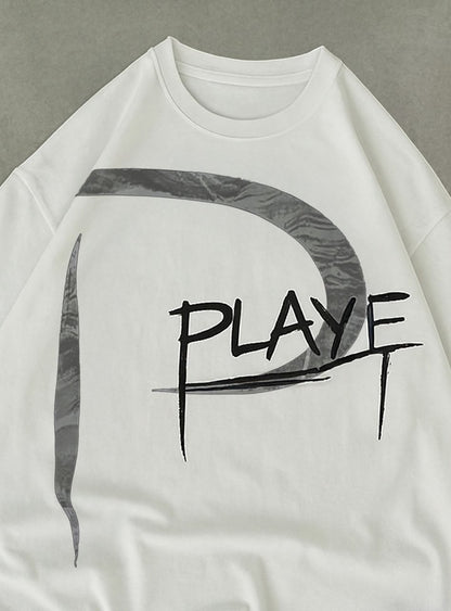 Printed Oversized T-Shirt 008