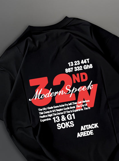 Printed Oversized T-Shirt 0010