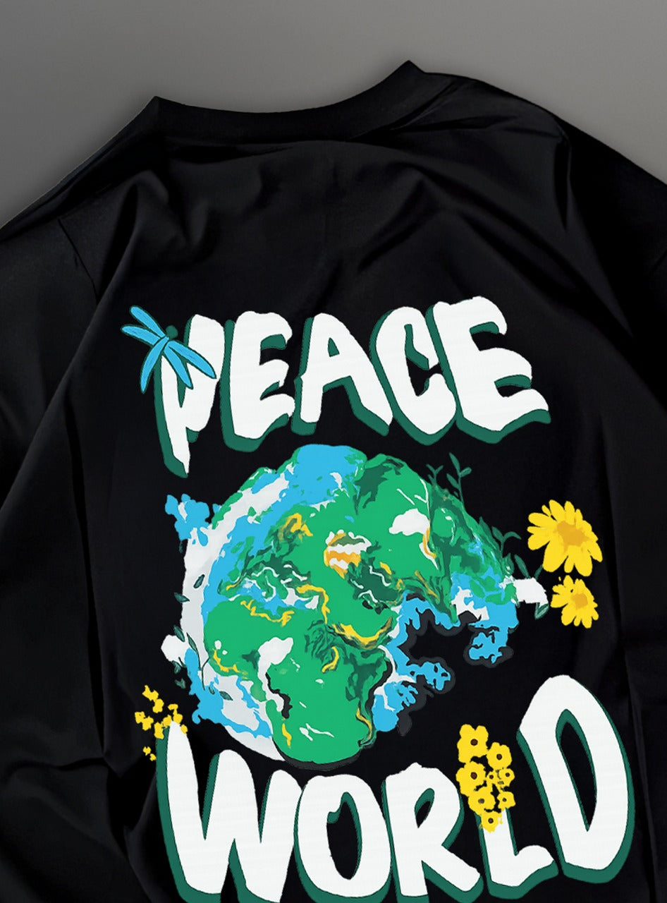 Printed Oversized T-Shirt 0011